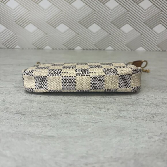 Louis Vuitton Damier Azur Mini Pochette - Picture 4 of 6